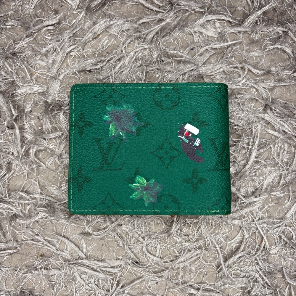 Louis Vuitton LV Monogram Green Golf Slender Wallet - Picture 2 of 4